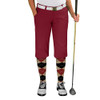 Golf Knickers - Ladies Maroon Multiselect Outfit