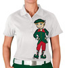 Ladies Christmas Golf Shirt - Elf Golfer