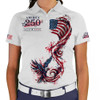 USA Patriot Heroes 250 Golf Shirt - Eagle American Flag Utopia