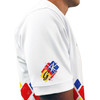 Mens Argyle Arcadia Golf Shirt - 5B: Red/Yellow/Royal