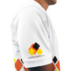 Mens Argyle Arcadia Golf Shirt - 5I: Orange/Yellow/Black