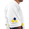 Mens Argyle Arcadia Golf Shirt - 5O: White/Yellow/Navy