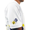 Mens Argyle Arcadia Golf Shirt - 5O: White/Yellow/Navy