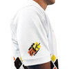 Mens Argyle Arcadia Golf Shirt - 6B: Black/Orange/Yellow
