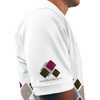 Mens Argyle Arcadia Golf Shirt - B: Taupe/Maroon/Olive