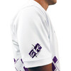 Mens Argyle Arcadia Golf Shirt - BB: Purple/White