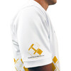 Mens Argyle Arcadia Golf Shirt - FFF: Gold/White
