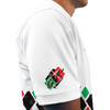 Mens Argyle Arcadia Golf Shirt - G: Black/Red/Lime