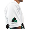 Mens Argyle Arcadia Golf Shirt - GG: Dark Green/Black