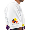 Mens Argyle Arcadia Golf Shirt - IIII: Purple/Orange/Yellow