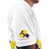 Mens Argyle Arcadia Golf Shirt - JJ: Purple/Yellow