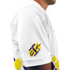 Mens Argyle Arcadia Golf Shirt - JJ: Purple/Yellow