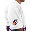 Mens Argyle Arcadia Golf Shirt - LL: Purple/Orange/White
