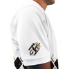 Mens Argyle Arcadia Golf Shirt - MMMM: Black/Khaki/White