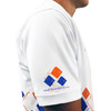 Mens Argyle Arcadia Golf Shirt - RRRR: White/Royal/Orange
