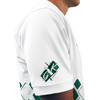 Mens Argyle Arcadia Golf Shirt - UU: Dark Green/White