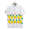 Golf Knickers Argyle Arcadia Outfit 5F - Yellow/Orange/Lime