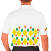 Golf Knickers Argyle Arcadia Outfit 5F - Yellow/Orange/Lime