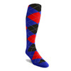 Golf Knickers Argyle Arcadia Outfit 5J - Royal/Red/Black