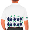 Golf Knickers Argyle Arcadia Outfit 5N - Navy/Lime/White
