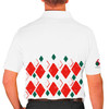 Golf Knickers Argyle Arcadia Outfit 5P - Red/Dark Green/White