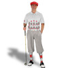 Golf Knickers Argyle Arcadia Outfit 5T - Taupe/Red/White