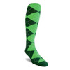 Golf Knickers Argyle Arcadia Outfit 5Y - Dark Green/Lime