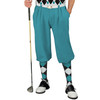 Golf Knickers Argyle Arcadia Outfit 6C - Black/Teal/White