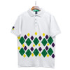 Golf Knickers Argyle Arcadia Outfit 6F - Dark Green/Yellow/Purple