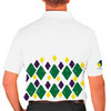Golf Knickers Argyle Arcadia Outfit 6F - Dark Green/Yellow/Purple