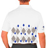 Golf Knickers Argyle Arcadia Outfit 6G - Taupe/White/Royal