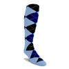 Golf Knickers Argyle Arcadia Outfit 6I - Light Blue/Royal/Black