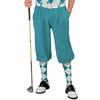 Golf Knickers Argyle Arcadia Outfit 6O - Teal/White