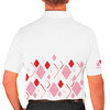 Golf Knickers Argyle Arcadia Outfit 6Q - White/Pink/Red
