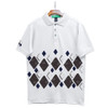 Golf Knickers Argyle Arcadia Outfit A - Charcoal/Navy/White