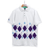 Golf Knickers Argyle Arcadia Outfit DDDD - Purple/Light Blue/White