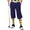 Golf Knickers Argyle Arcadia Outfit F - Navy/Yellow
