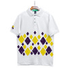 Golf Knickers Argyle Arcadia Outfit JJ - Purple/Yellow