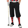 Golf Knickers Argyle Arcadia Outfit MM - Black/Red