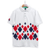 Golf Knickers Argyle Arcadia Outfit NN - Navy/Red