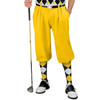 Golf Knickers Argyle Arcadia Outfit NNNN - Black/Yellow/White