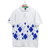Golf Knickers Argyle Arcadia Outfit R - Royal/White