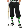 Golf Knickers Argyle Arcadia Outfit RRR - Black/Lime/White