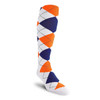 Golf Knickers Argyle Arcadia Outfit RRRR - White/Royal/Orange