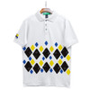 Golf Knickers Argyle Arcadia Outfit SSSS - Black/Royal/Yellow