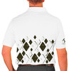 Golf Knickers Argyle Arcadia Outfit U - Olive/White
