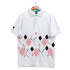 Golf Knickers Argyle Arcadia Outfit XXXX - White/Pink/Black