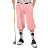 Golf Knickers Argyle Arcadia Outfit XXXX - White/Pink/Black
