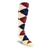 Golf Knickers Argyle Arcadia Outfit Y - Natural/Navy/Maroon