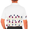 Golf Knickers Argyle Arcadia Outfit Y - Natural/Navy/Maroon